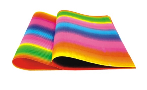 Rainbow Printing Corrugated Paper