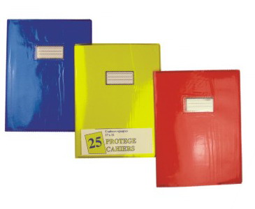 PVC TINTED COLOR BOOK COVER